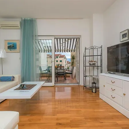 Andor - Lux, Two Beautiful Terraces With Sea & Sunset View Lejlighed Makarska