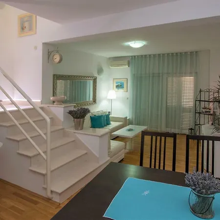 Andor - Lux, Two Beautiful Terraces With Sea & Sunset View Apartment Makarska
